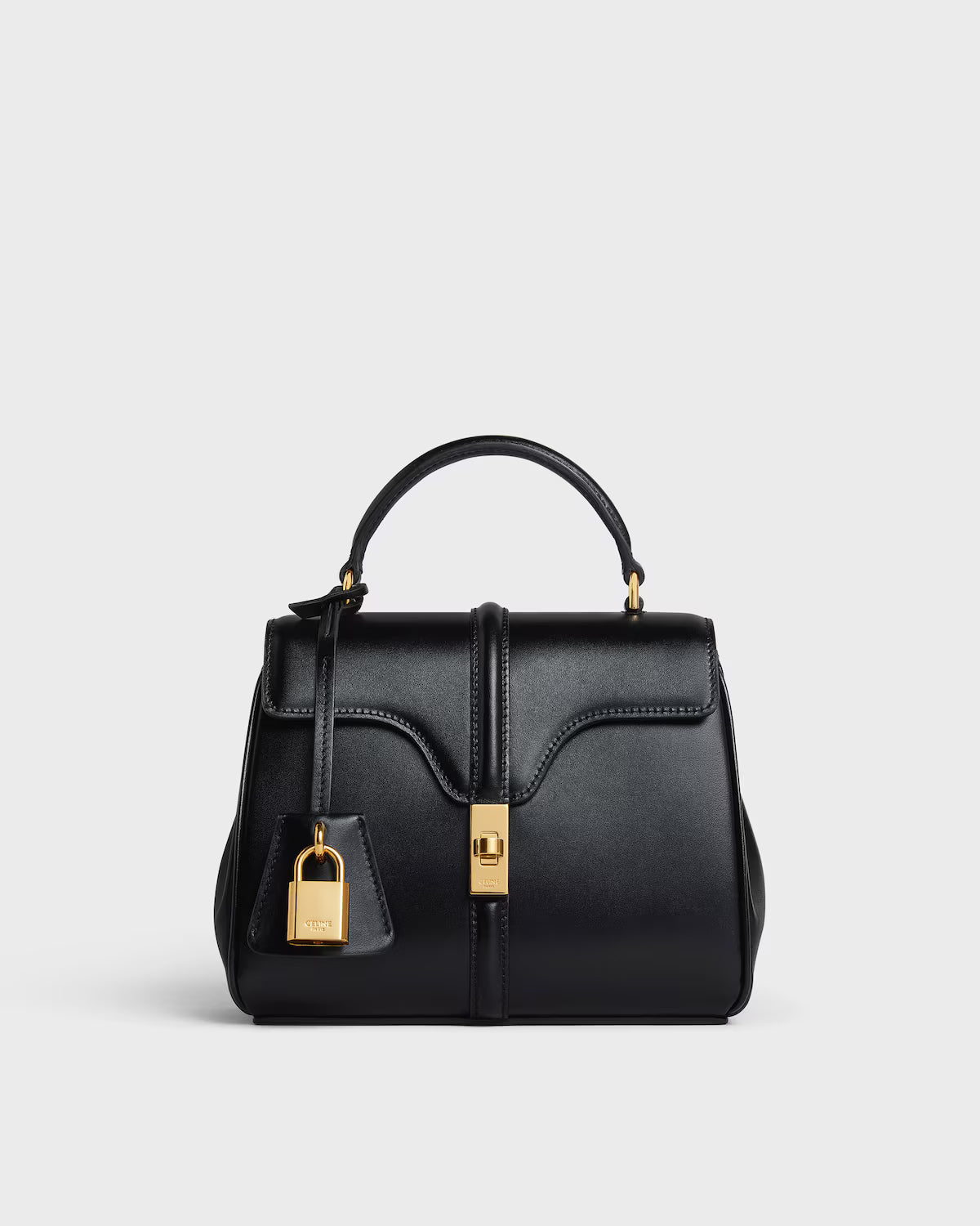 Structured Saddle Crossbody Bag